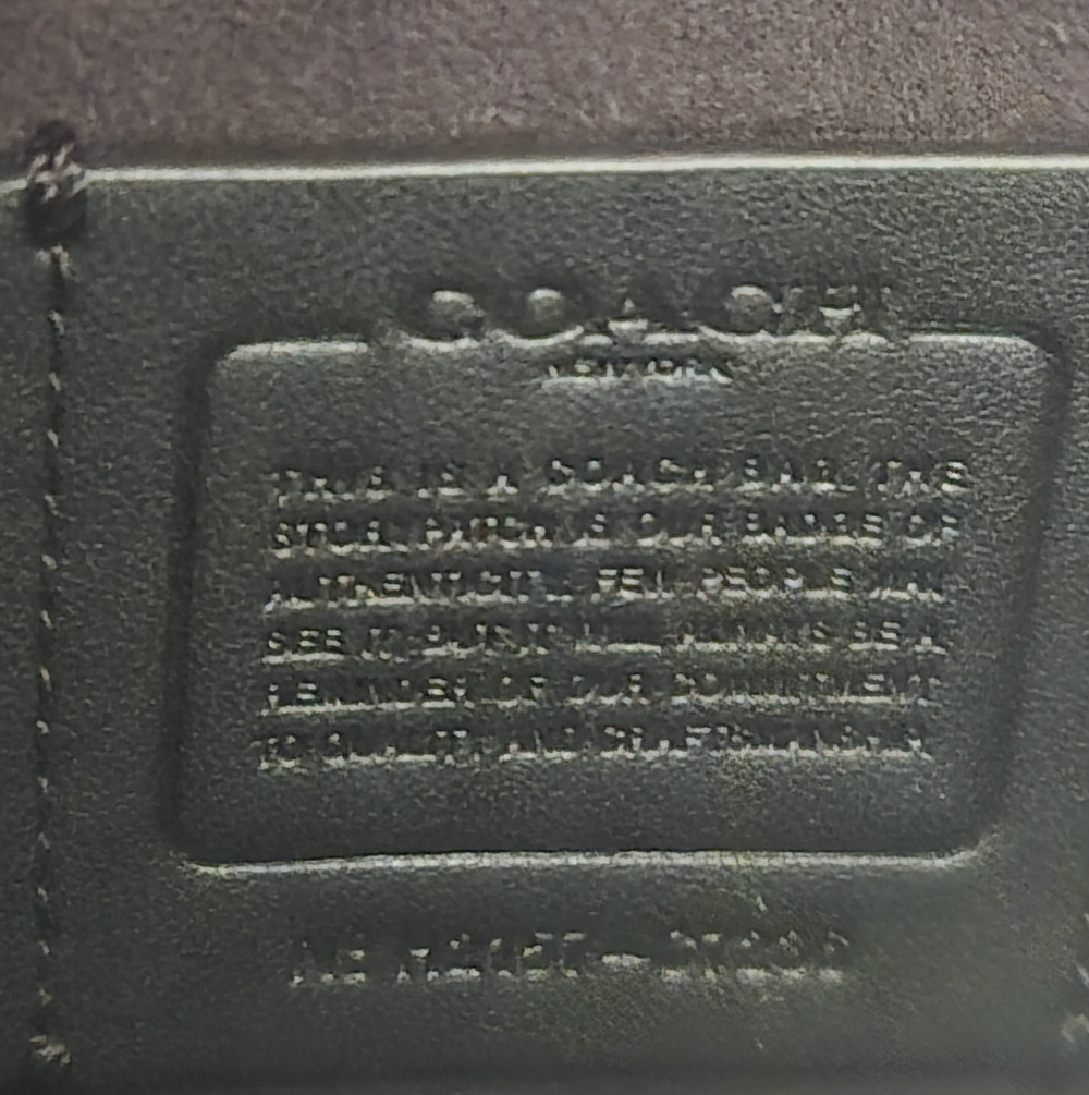 NWOT Coach Marlie Quilted Embossed Leather Top Handle Crossbody Bag - Picture 11 of 12